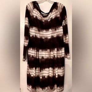 Rachel Roy long sleeve stretch dress